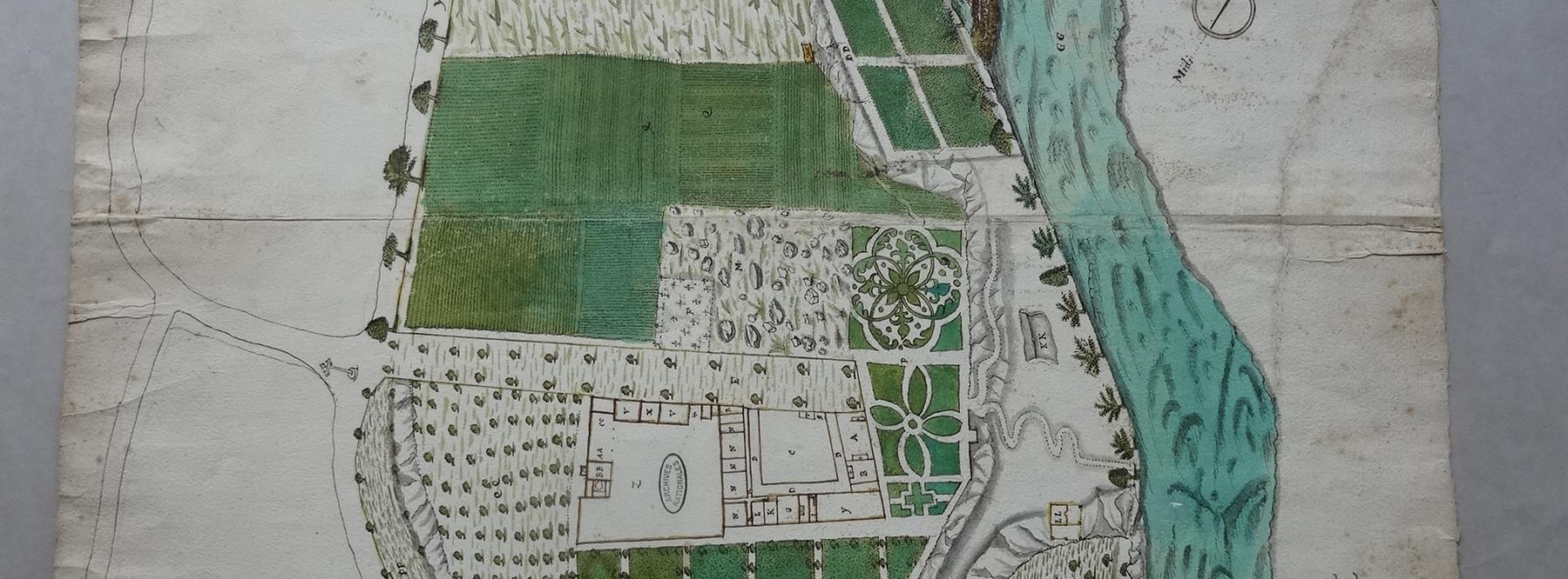 Plano del recinto, 1679