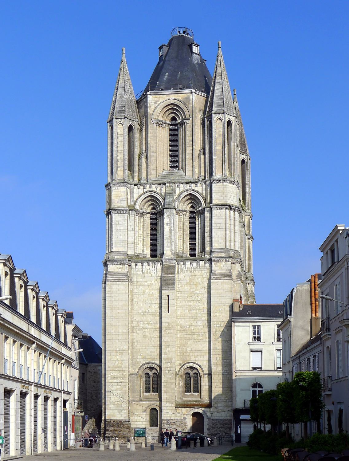 Heutige Aufnahme: Abbaye Saint-Aubin d’Angers