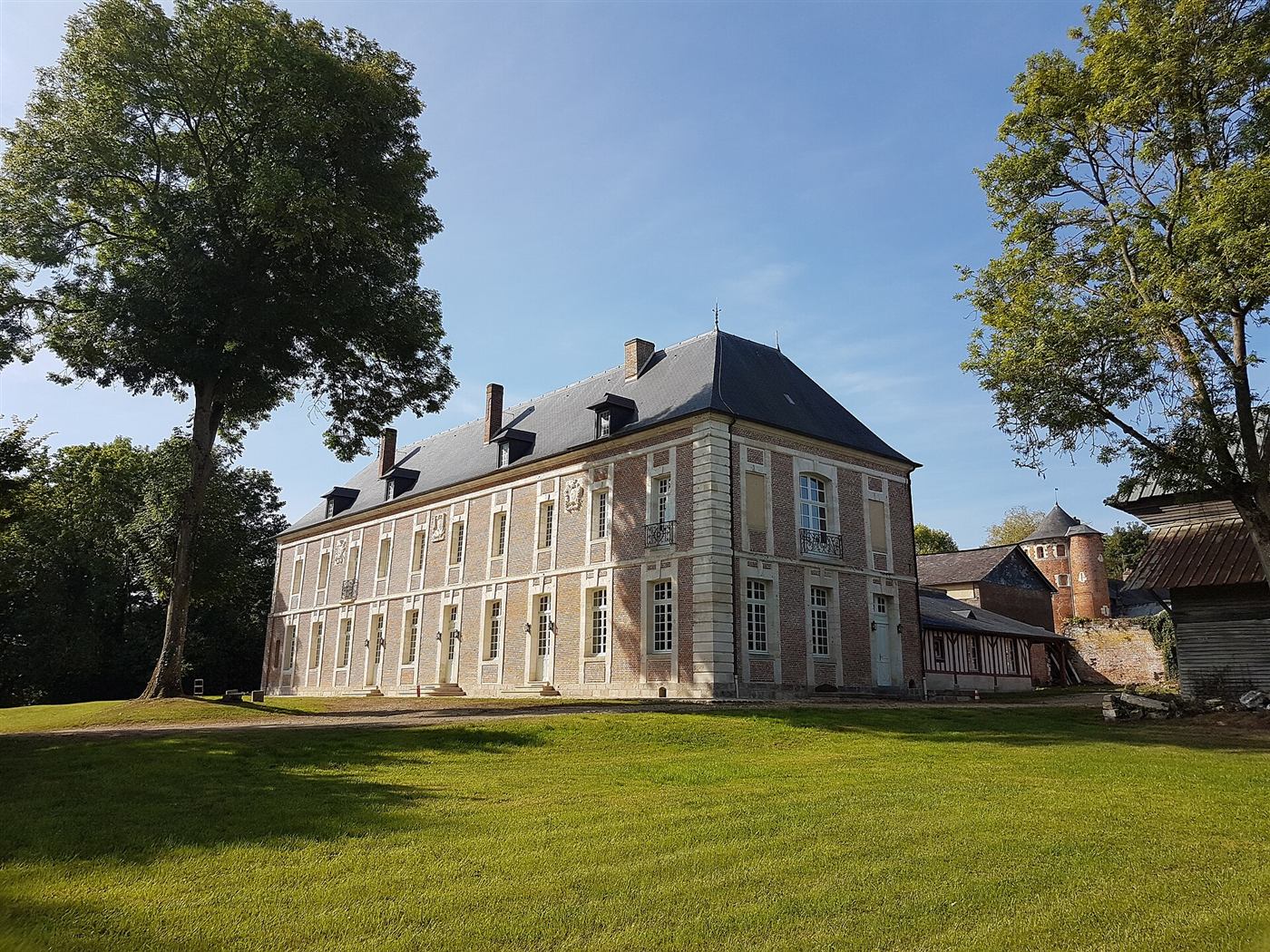 Heutige Aufnahme: Abbaye Saint-Martin d’Auchy