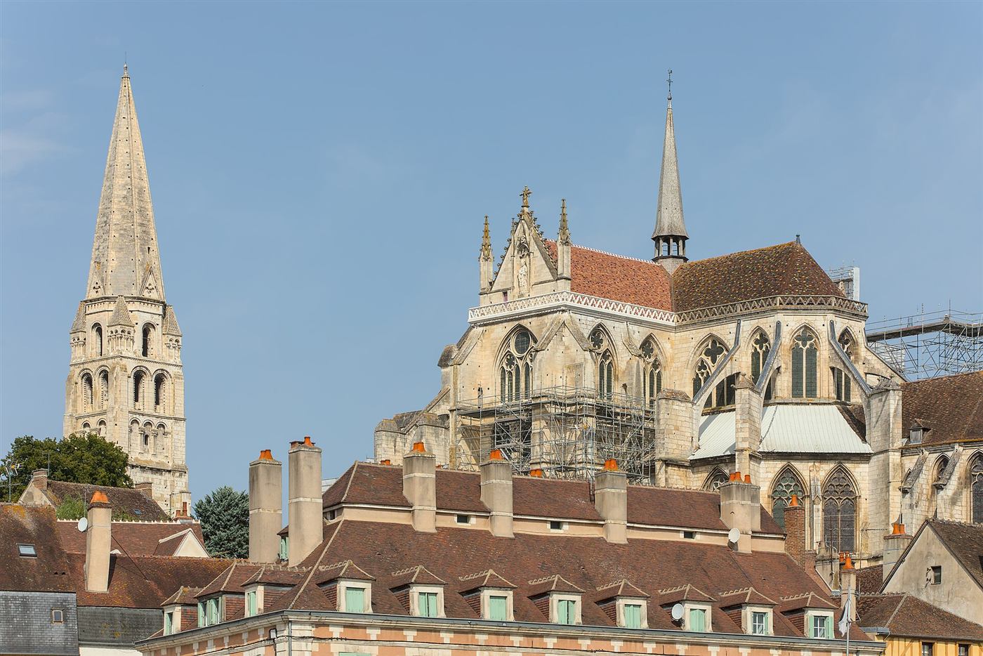 Heutige Aufnahme: Abbaye Saint-Germain d’Auxerre