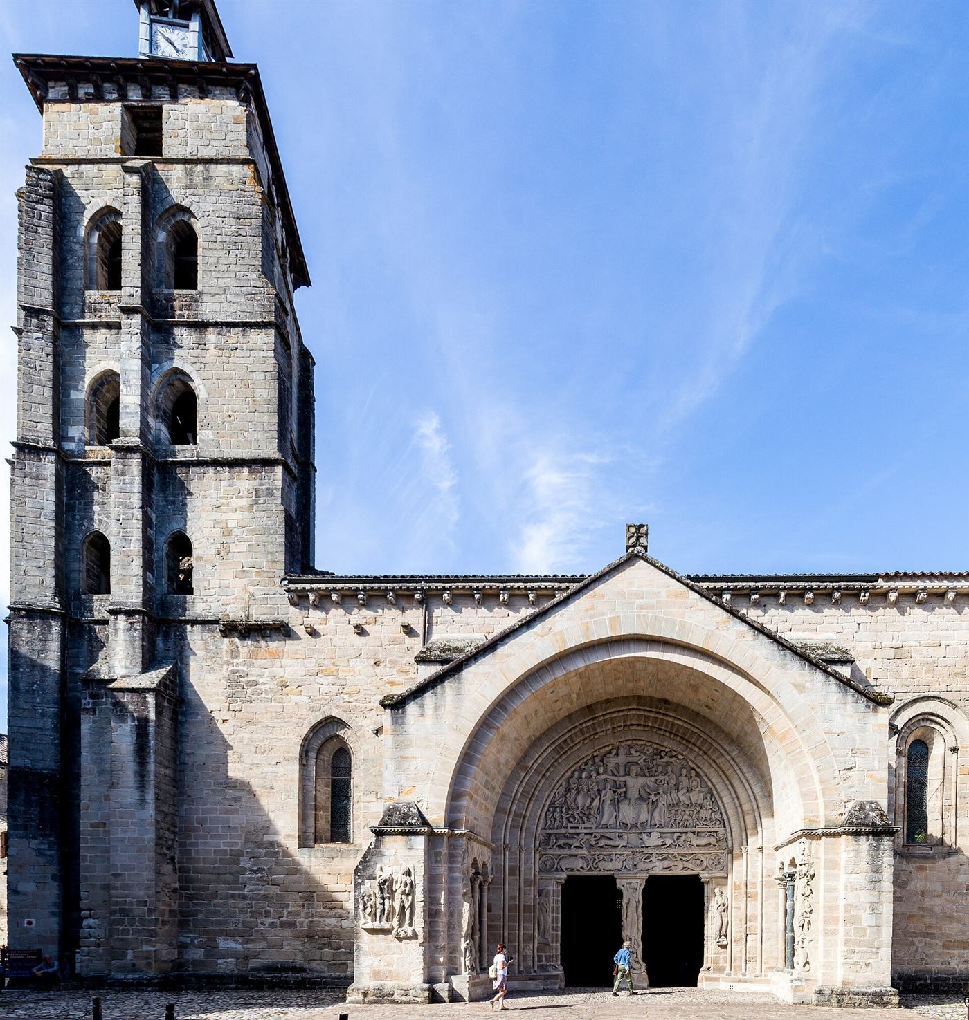 Heutige Aufnahme: Abbaye Saint-Pierre de Beaulieu