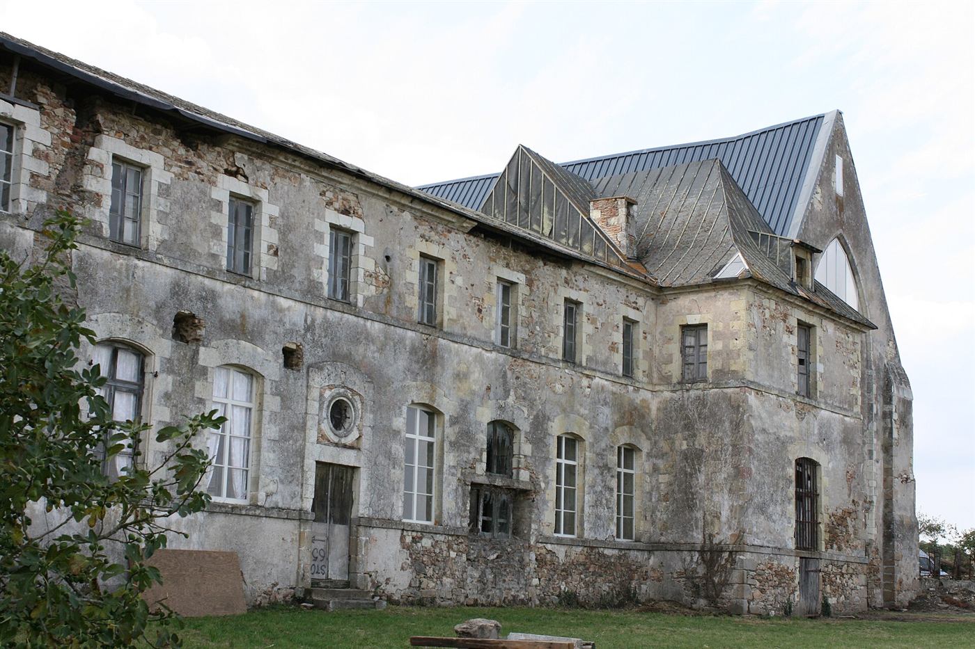 Heutige Aufnahme: Abbaye de Blanche-Couronne