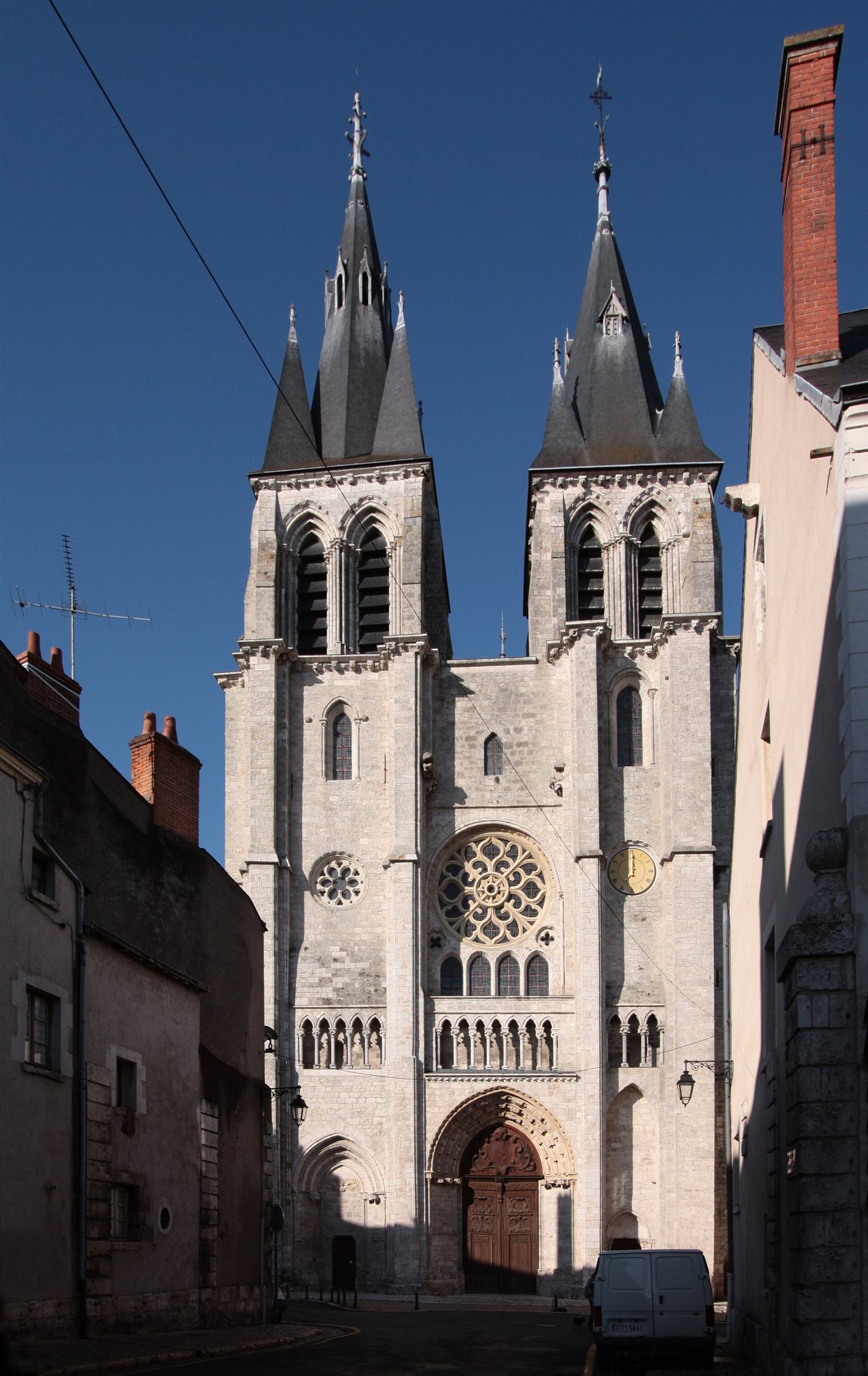Heutige Aufnahme: Abbaye Saint-Laumer de Blois