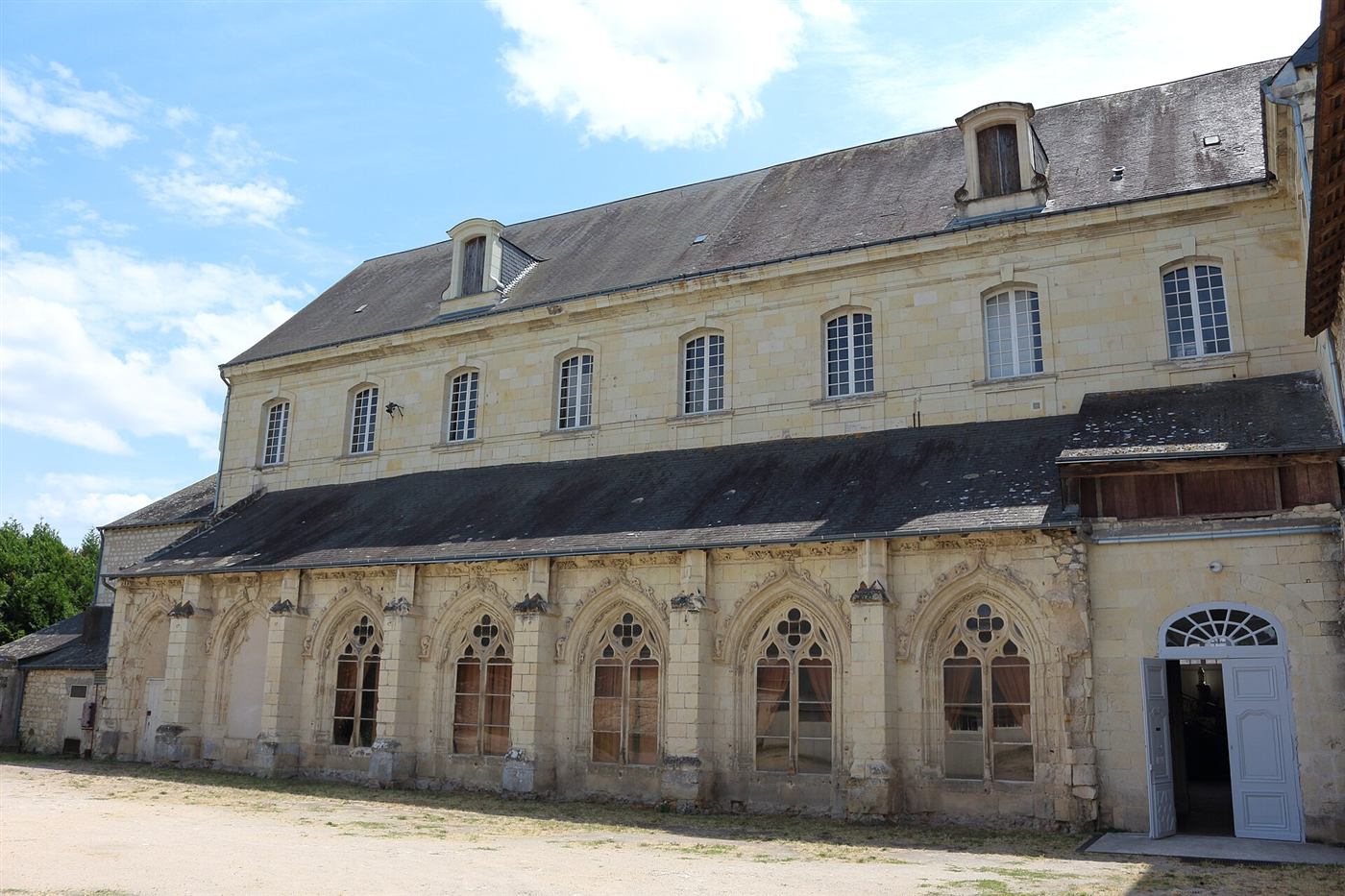 Heutige Aufnahme: Abbaye Saint-Pierre de Bourgueil