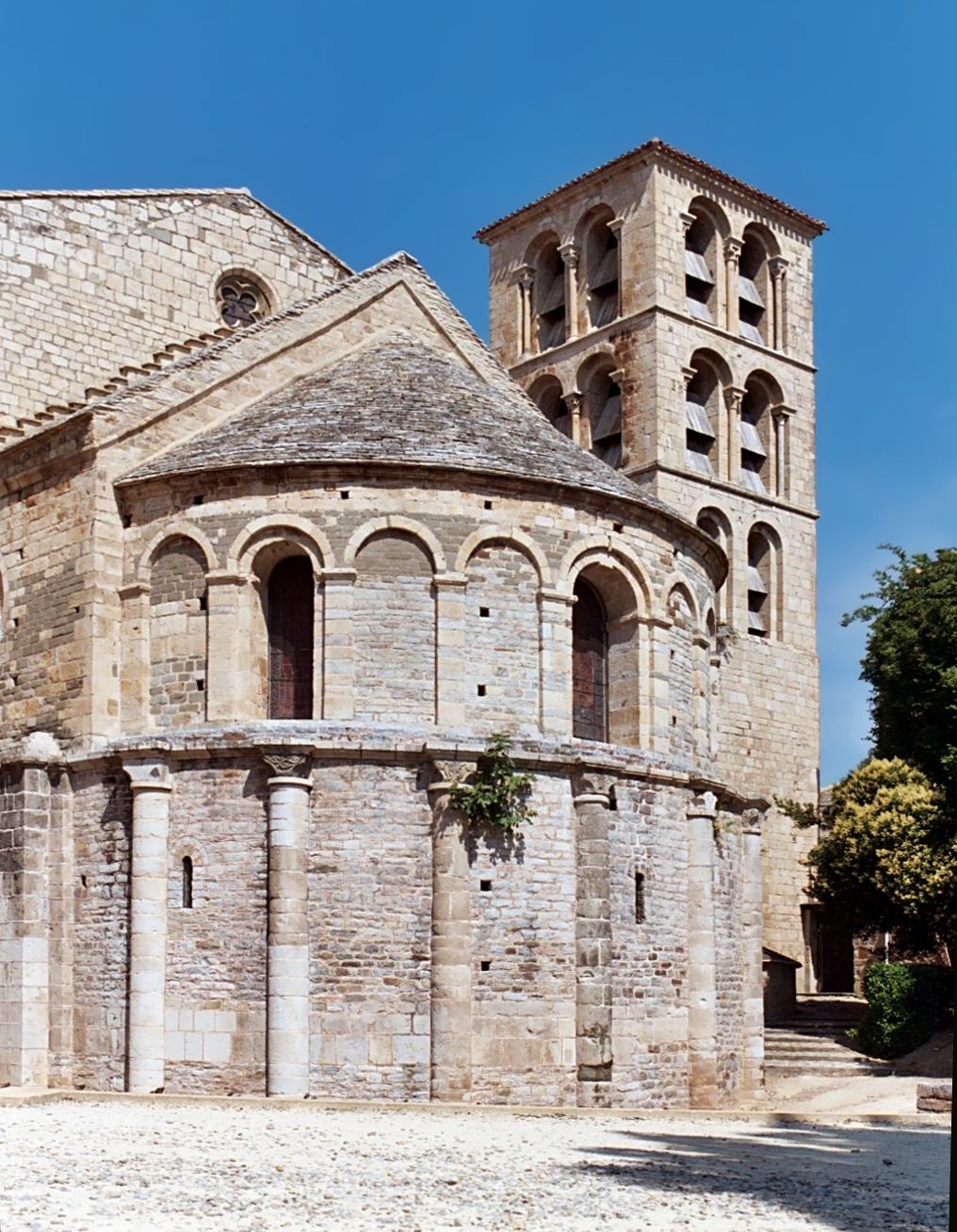 Heutige Aufnahme: Abbaye Saint-Pierre-et-Saint-Paul de Caunes