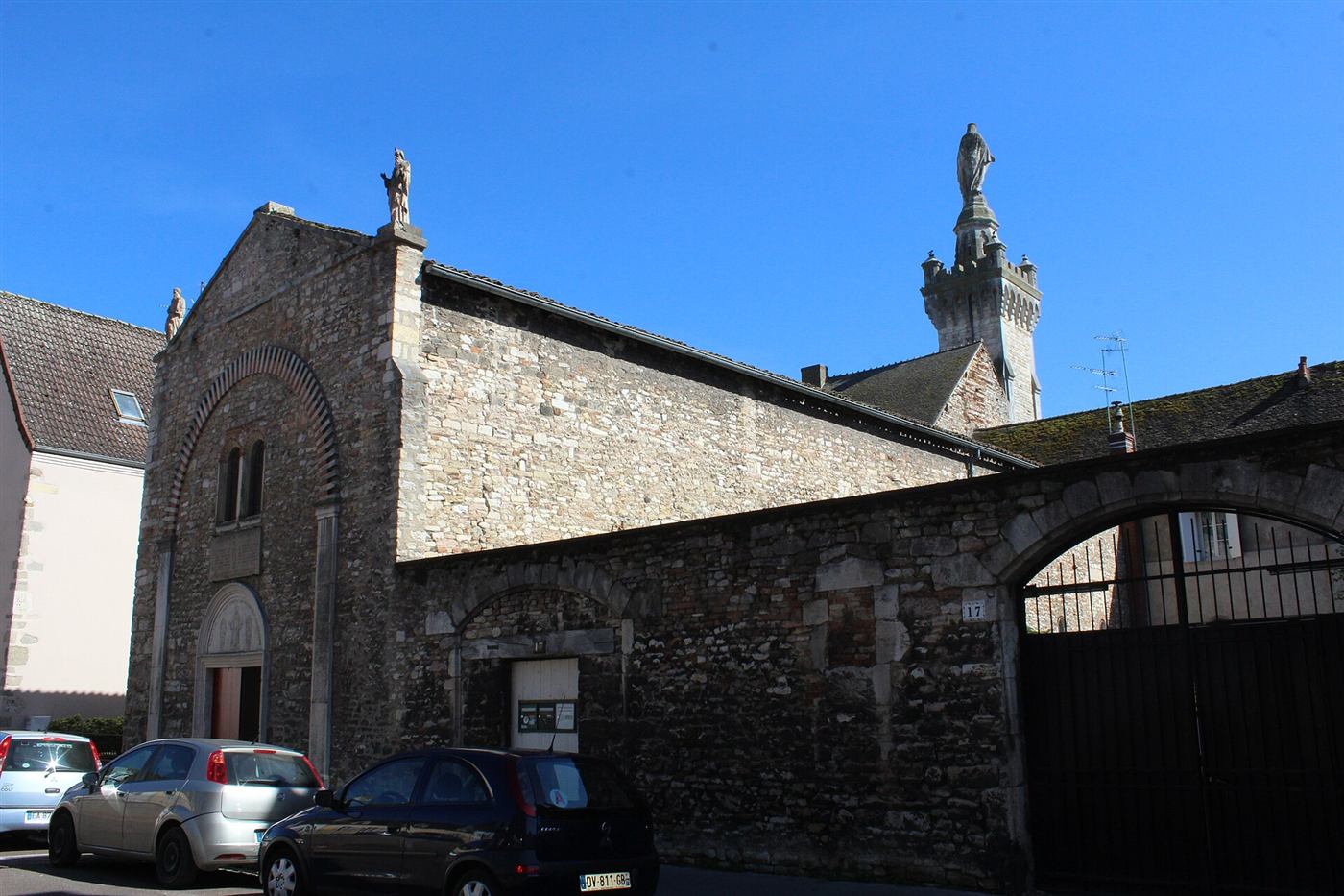 Heutige Aufnahme: Abbaye Saint-Pierre de Chalon-sur-Saône