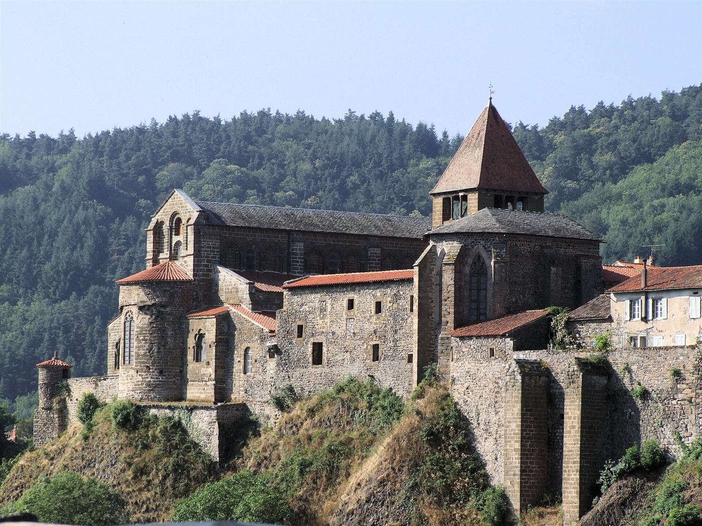Heutige Aufnahme: Prieuré Saint-Marcellin de Chanteuges