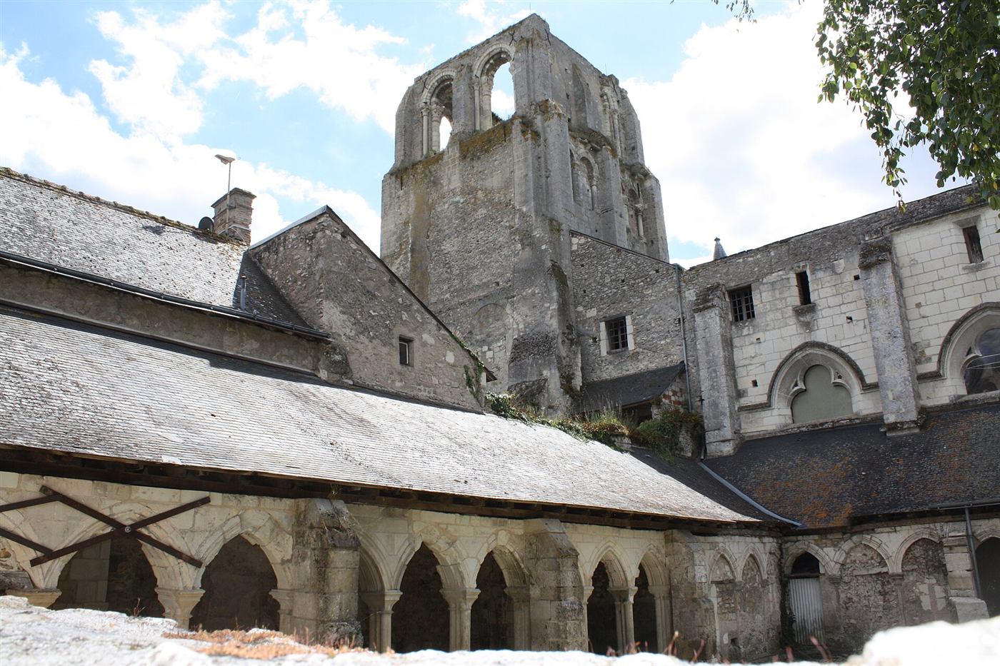 Heutige Aufnahme: Abbaye Saint-Paul de Cormery