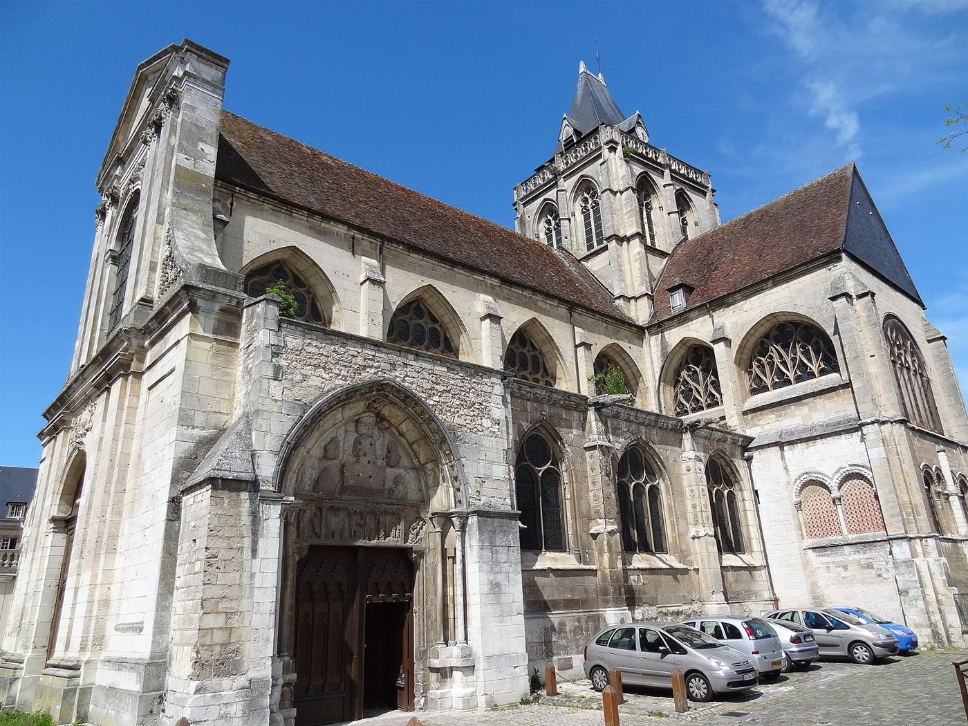 Heutige Aufnahme: Abbaye Saint-Taurin d’Évreux
