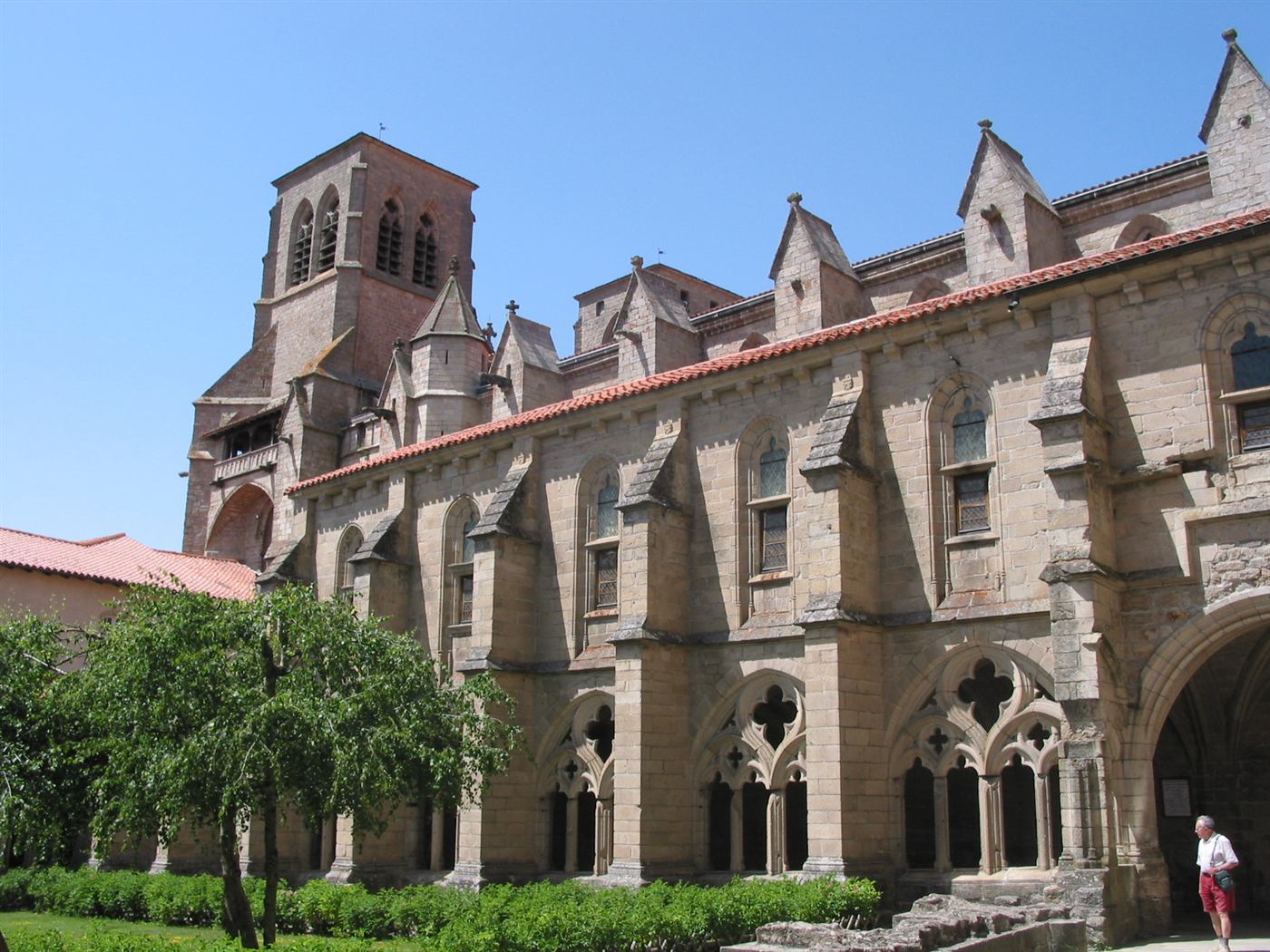 Heutige Aufnahme: Abbaye Saint-Robert de La Chaise-Dieu
