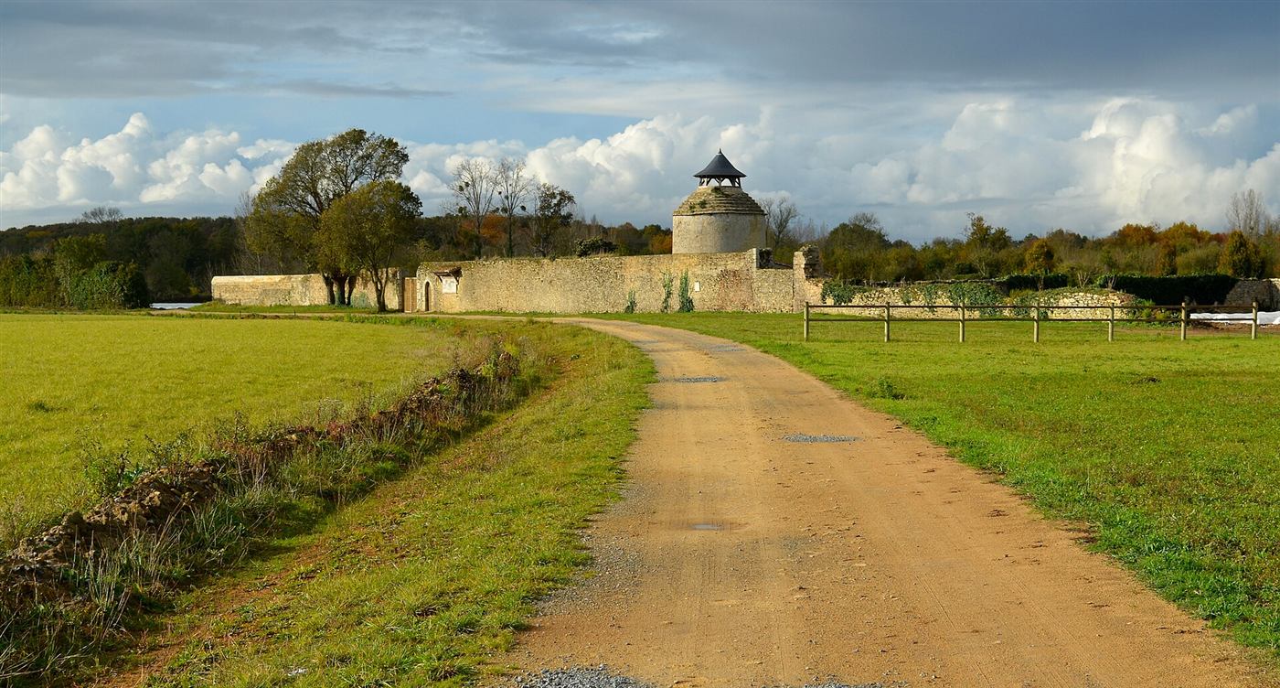 Heutige Aufnahme: Abbaye Notre-Dame de La Chaume