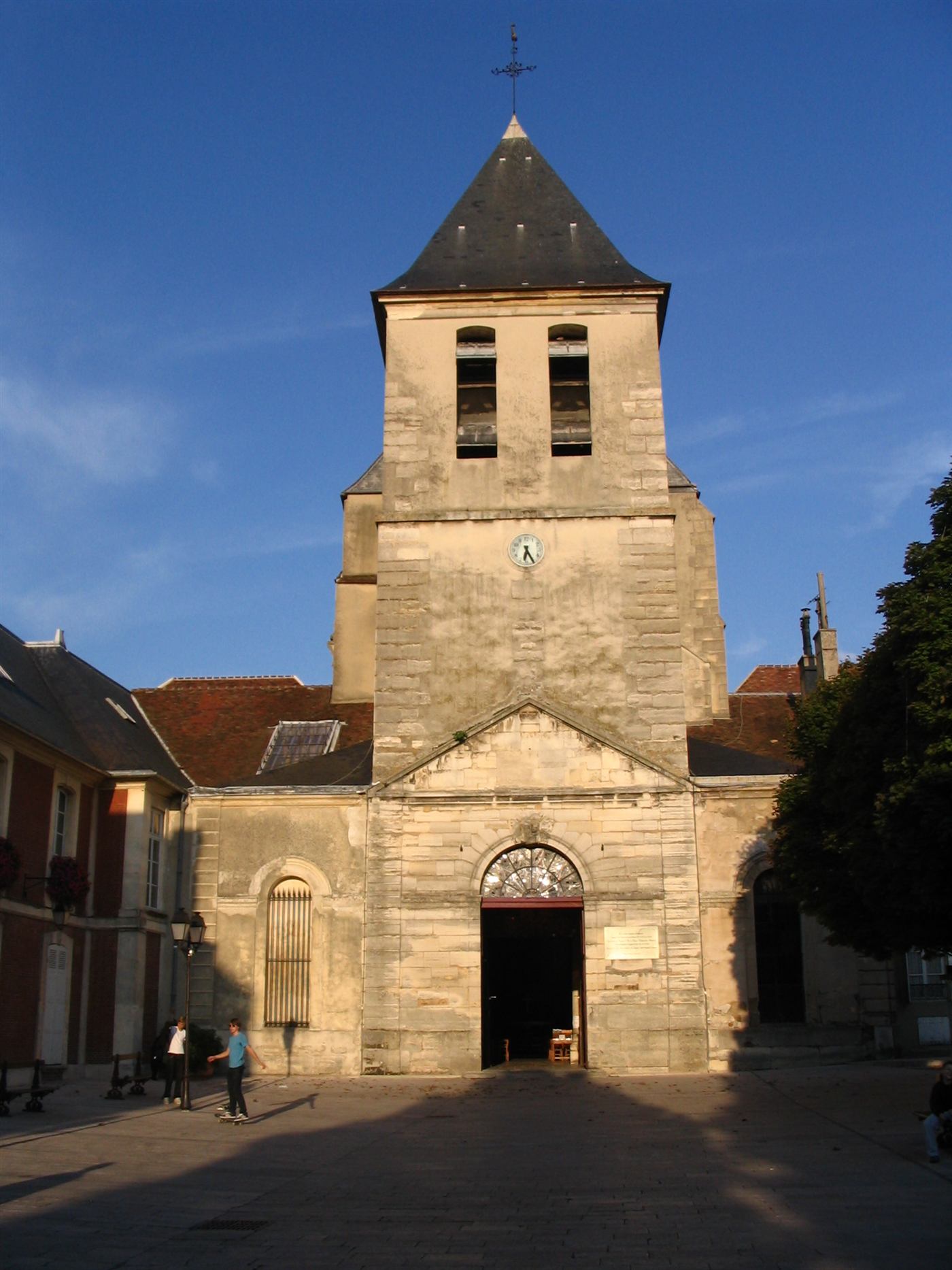 Heutige Aufnahme: Abbaye Saint-Pierre de Lagny