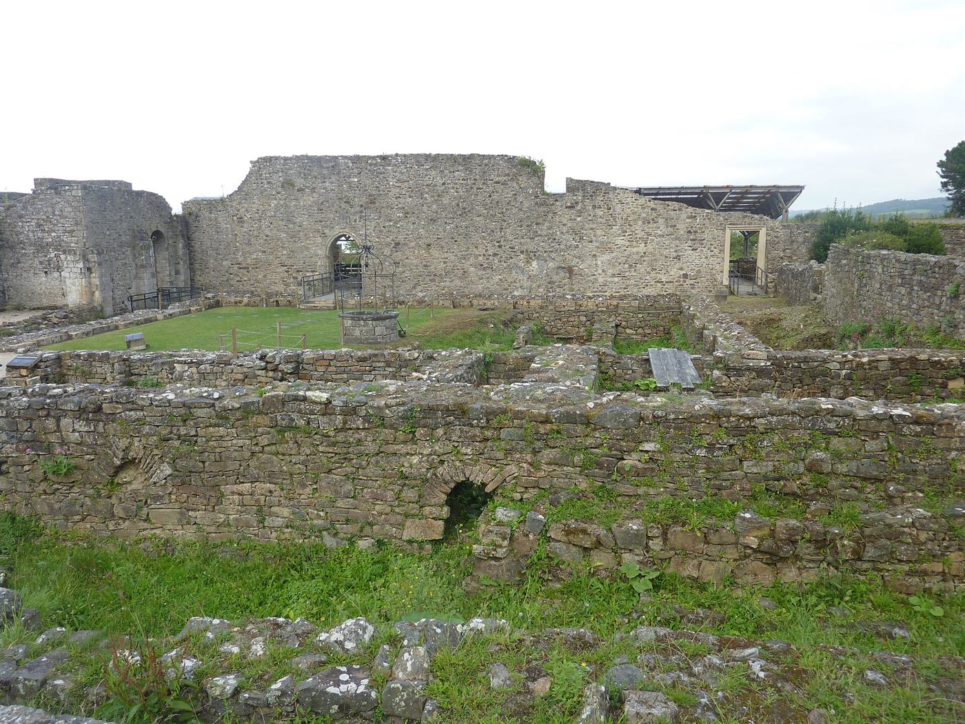 Heutige Aufnahme: Abbaye Saint-Guénolé de Landévennec
