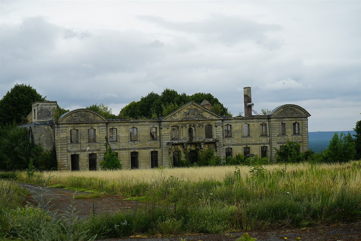 Heutige Aufnahme: Abbaye Saint-Vincent de Laon