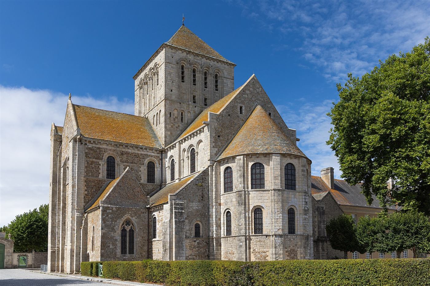 Heutige Aufnahme: Abbaye de la Sainte-Trinité de Lessay