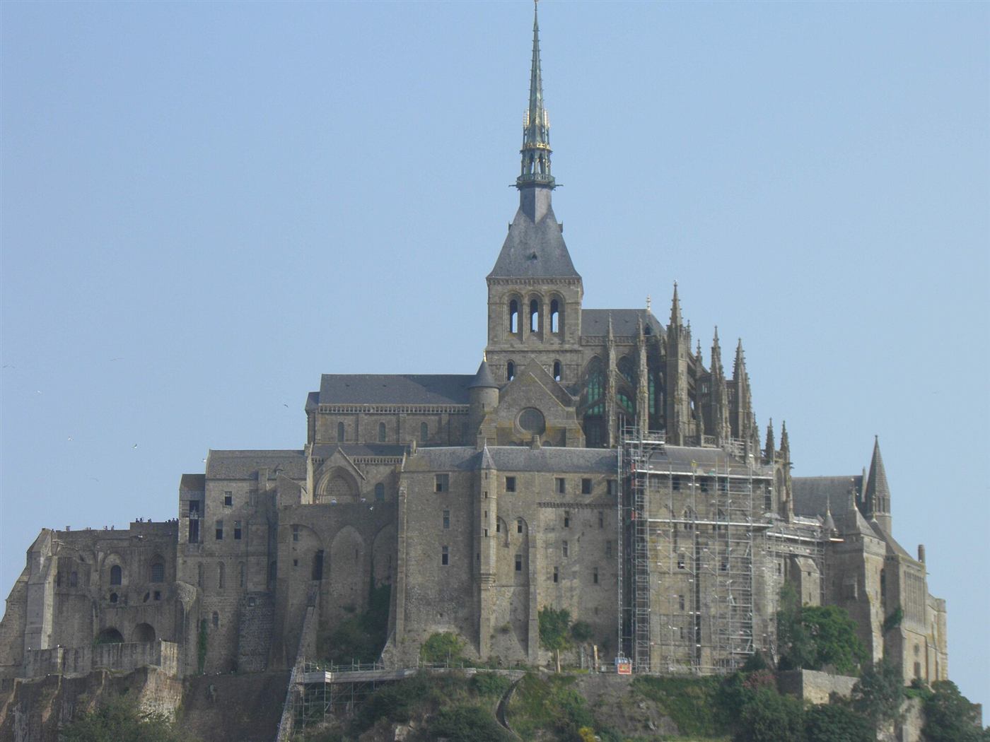 Heutige Aufnahme: Abbaye du Mont-Saint-Michel