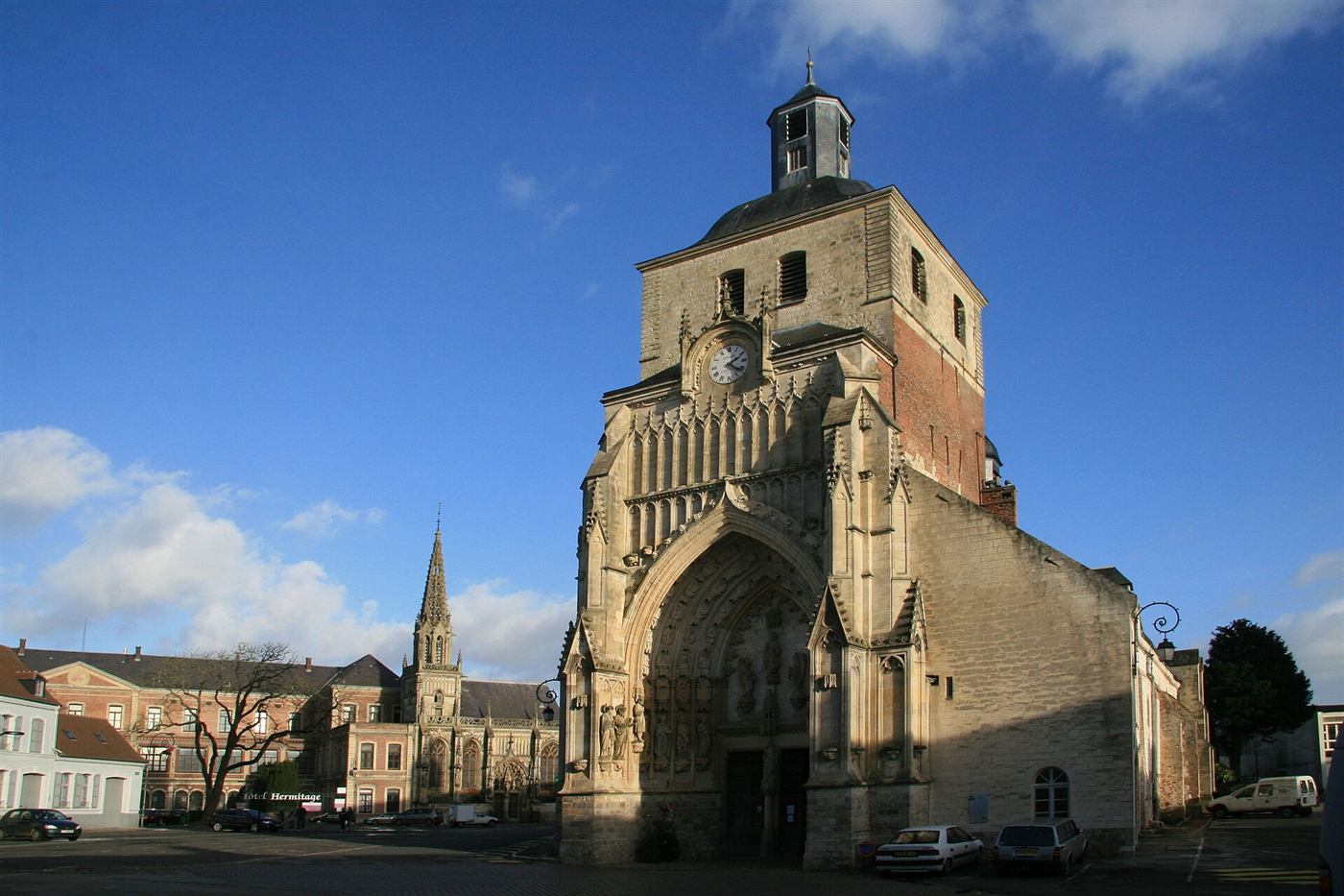 Heutige Aufnahme: Abbaye Saint-Saulve de Montreuil