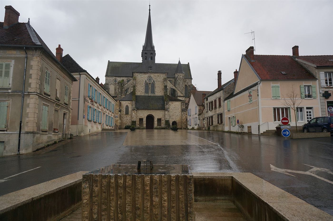 Heutige Aufnahme: Abbaye Saint-Pierre d’Orbais