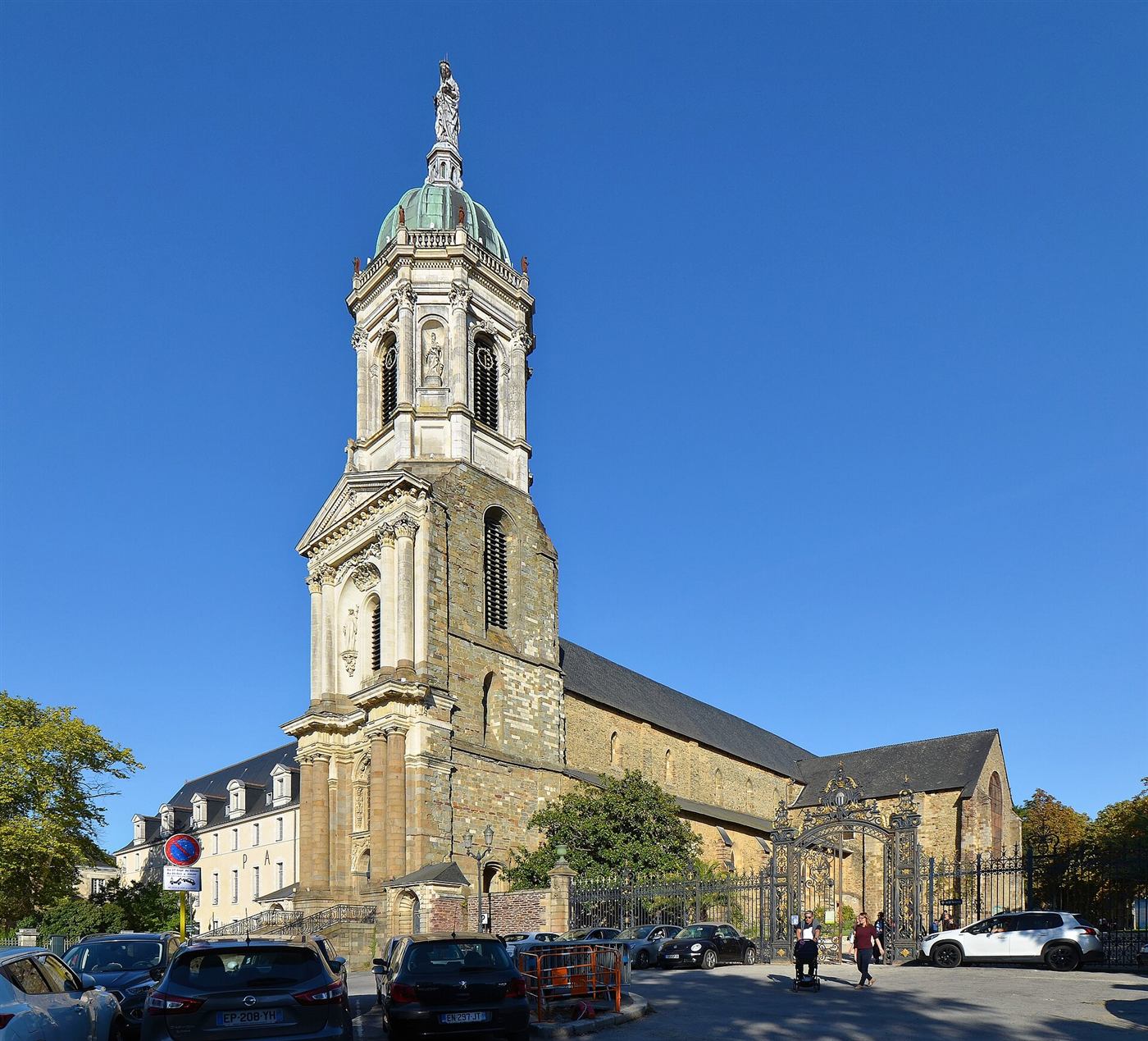 Heutige Aufnahme: Abbaye Saint-Melaine de Rennes