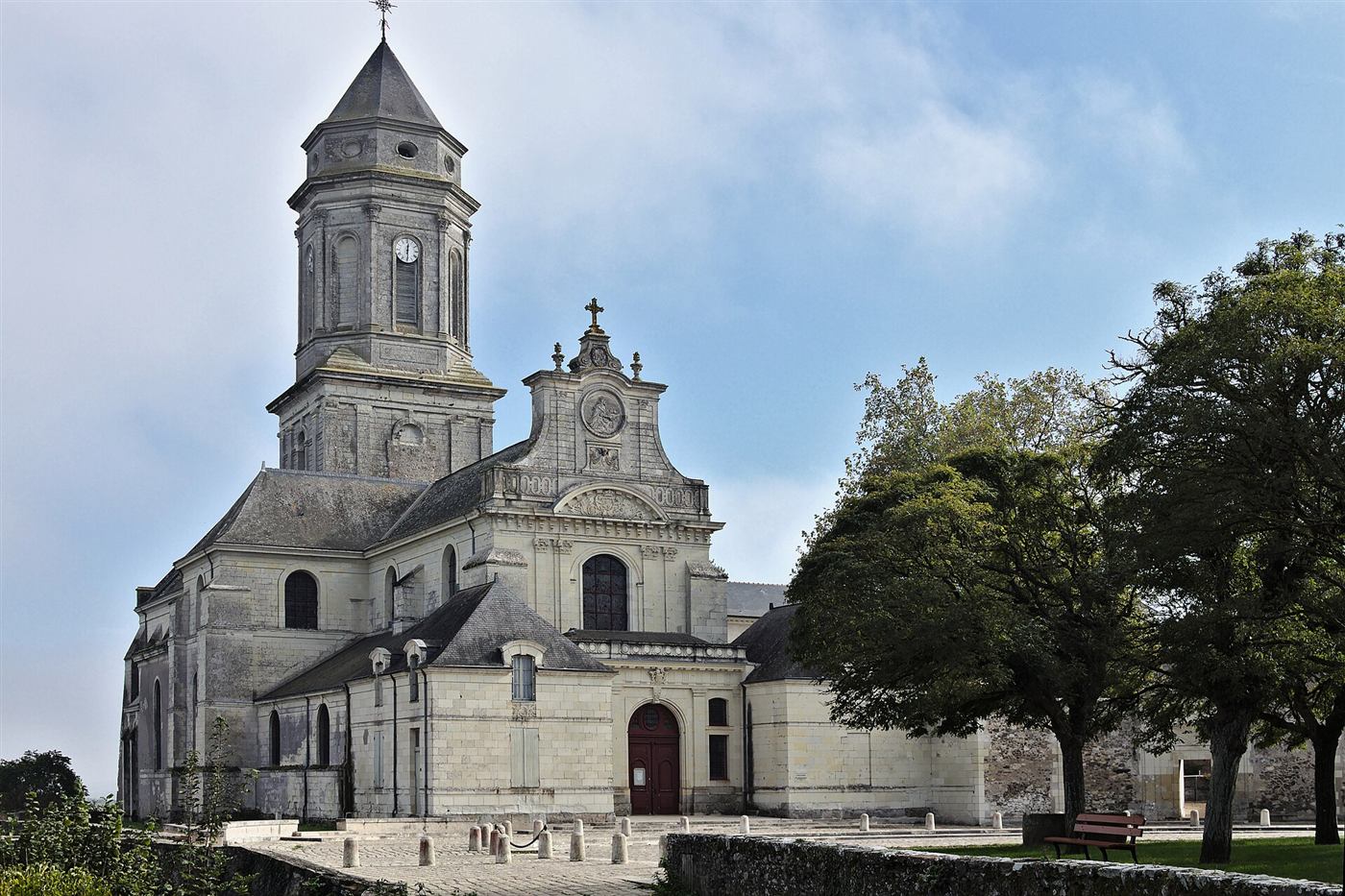Heutige Aufnahme: Abbaye de Saint-Florent-le-Vieil (Saint-Florent du Mont-Glonne)