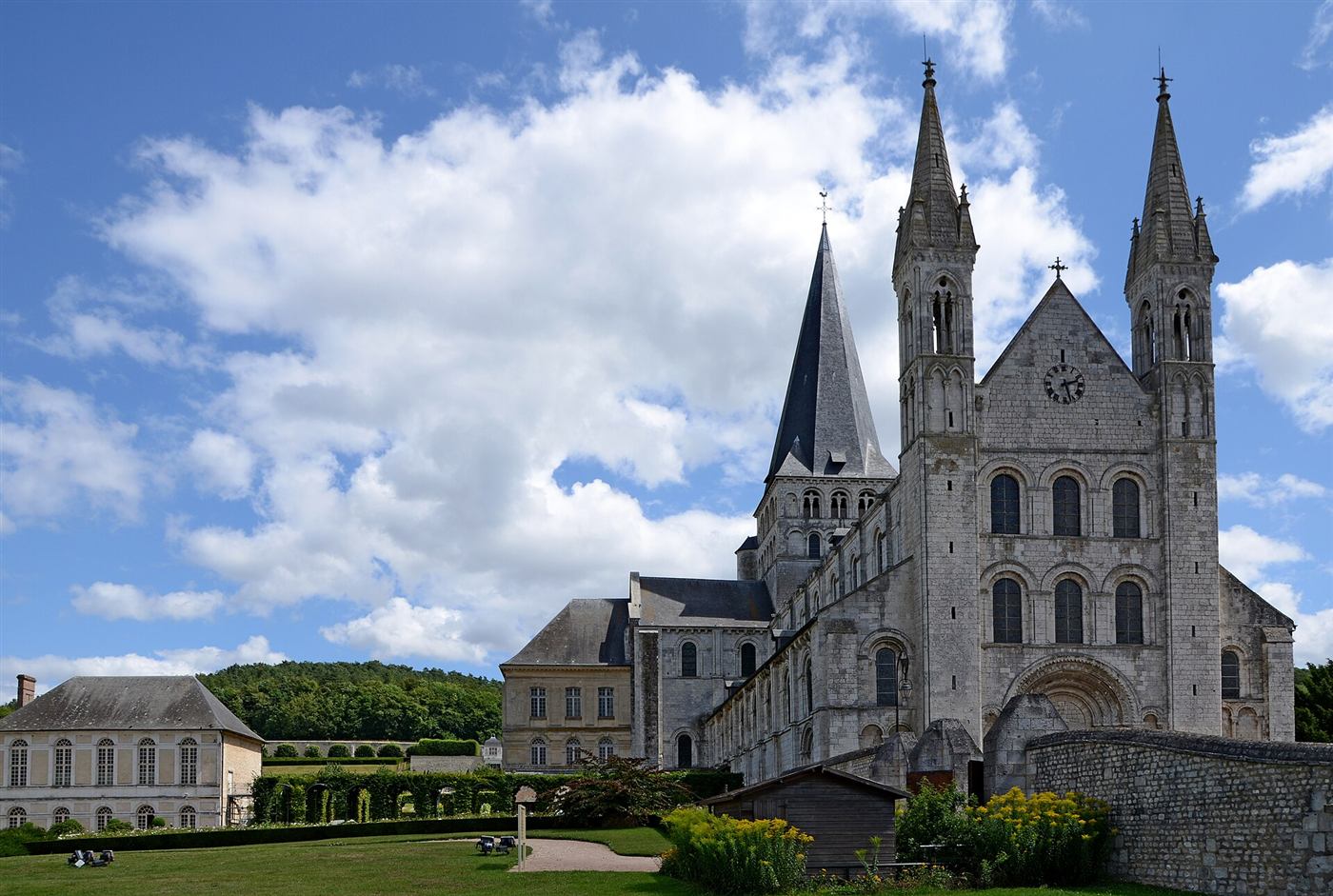 Heutige Aufnahme: Abbaye Saint-Georges de Boscherville