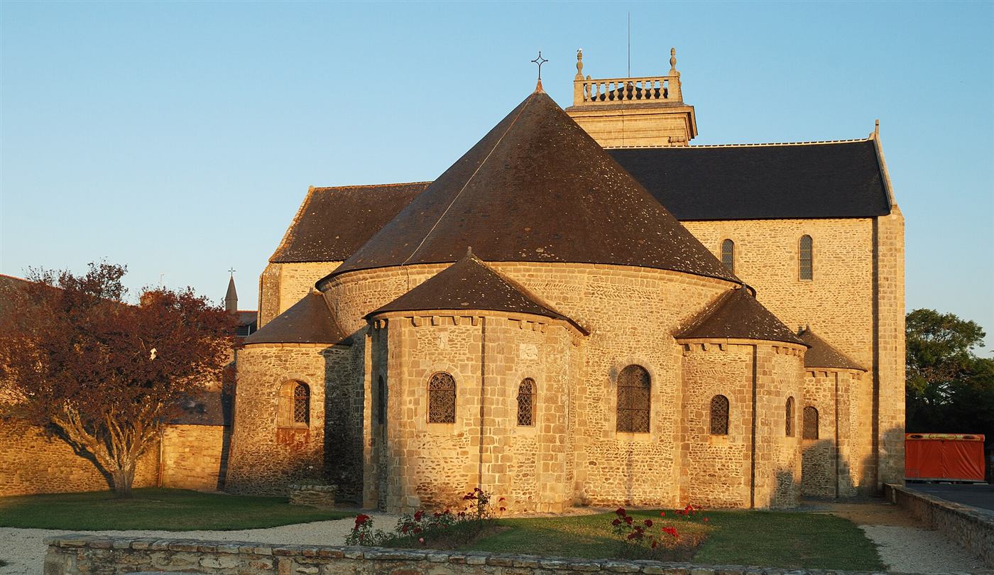 Heutige Aufnahme: Abbaye Saint-Gildas de Rhuys