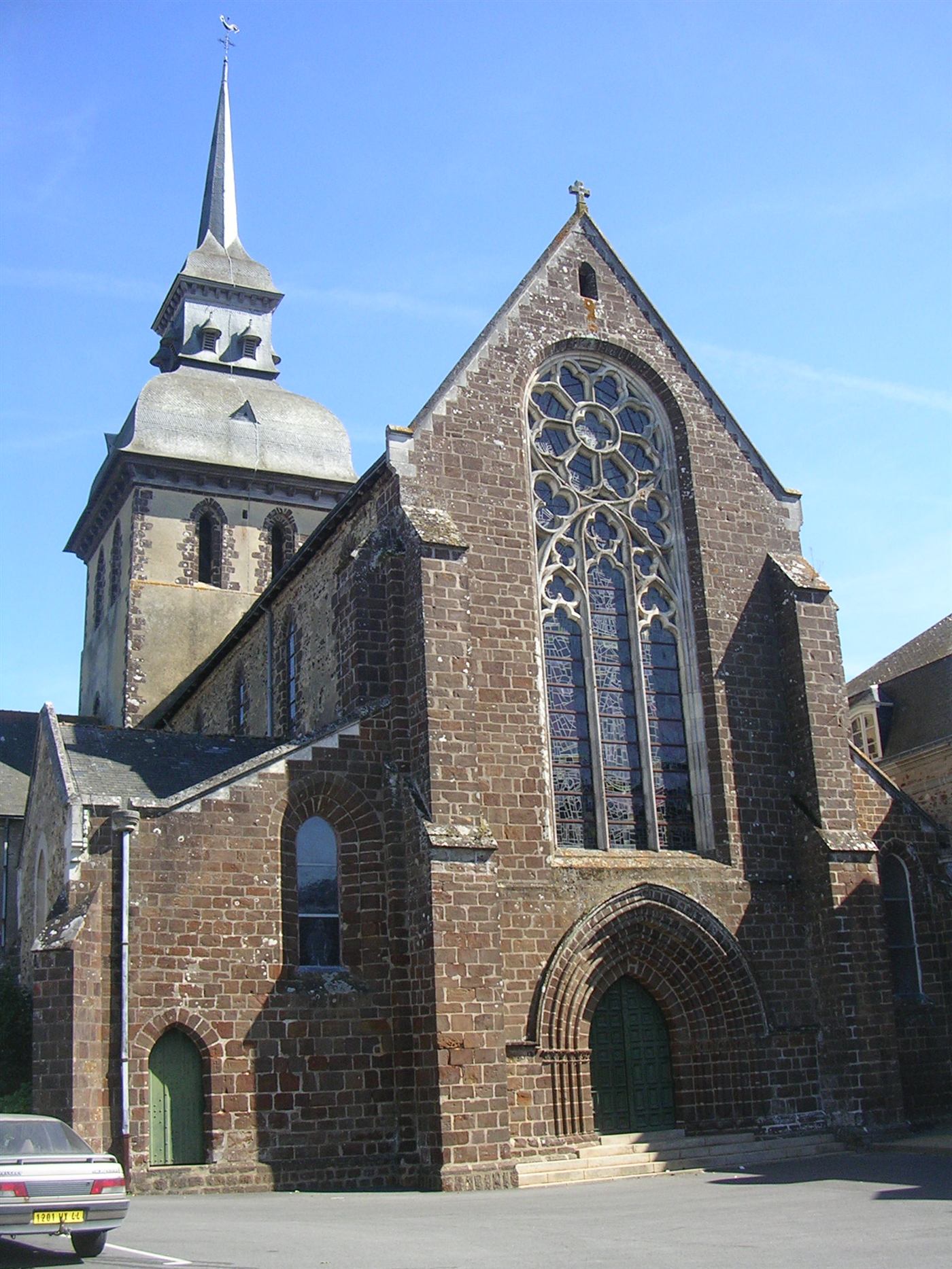 Heutige Aufnahme: Abbaye Saint-Gildas-des-Bois