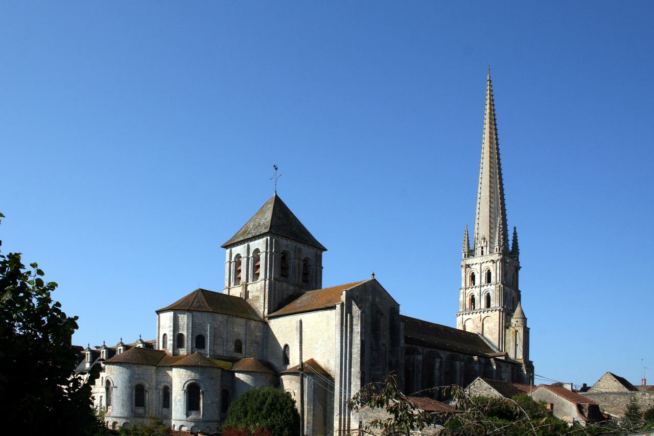 Heutige Aufnahme: Abbaye de Saint-Savin-sur-Gartempe