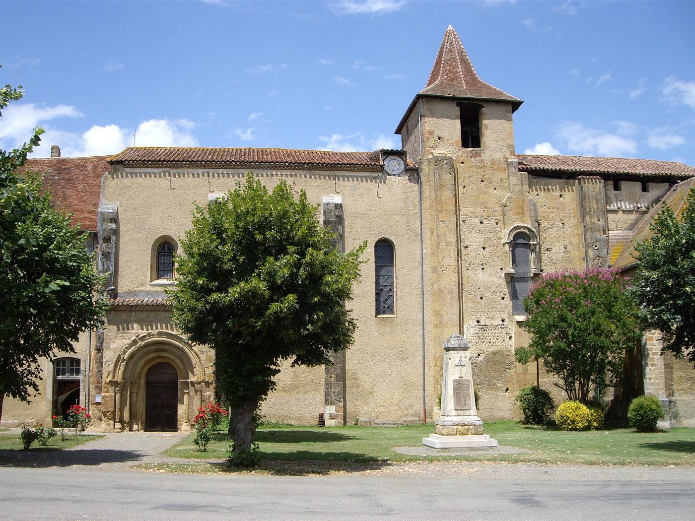 Heutige Aufnahme: Abbaye Saint-Sever de Rustan