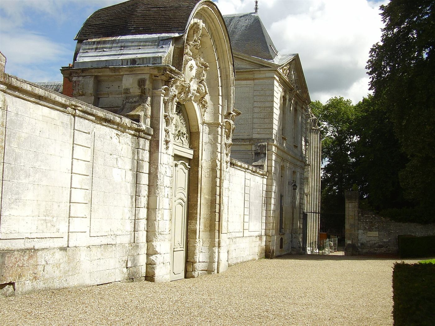 Heutige Aufnahme: Abbaye Saint-Wandrille de Fontenelle
