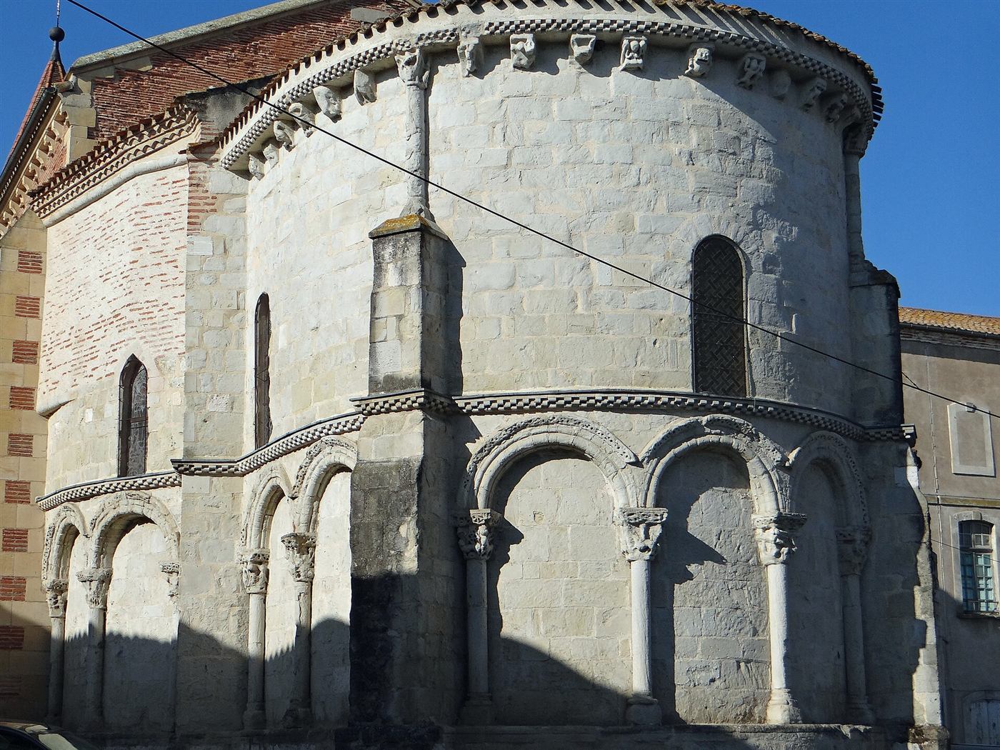 Heutige Aufnahme: Prieuré de Sainte-Livrade