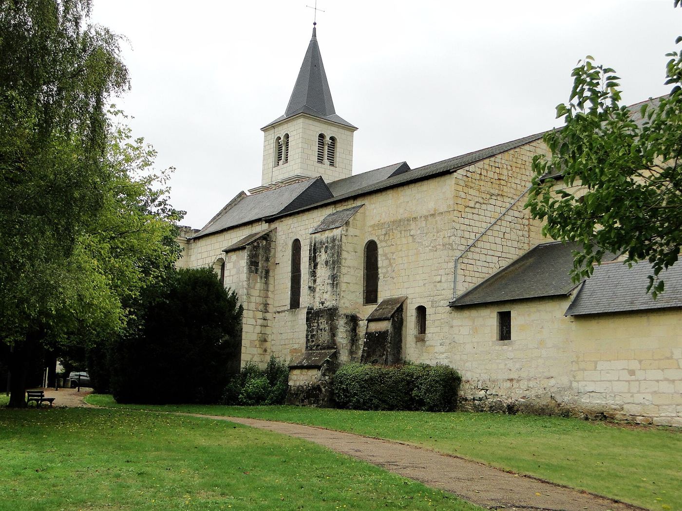 Heutige Aufnahme: Abbaye Saint-Florent de Saumur (Saint-Florent-lès-Saumur)