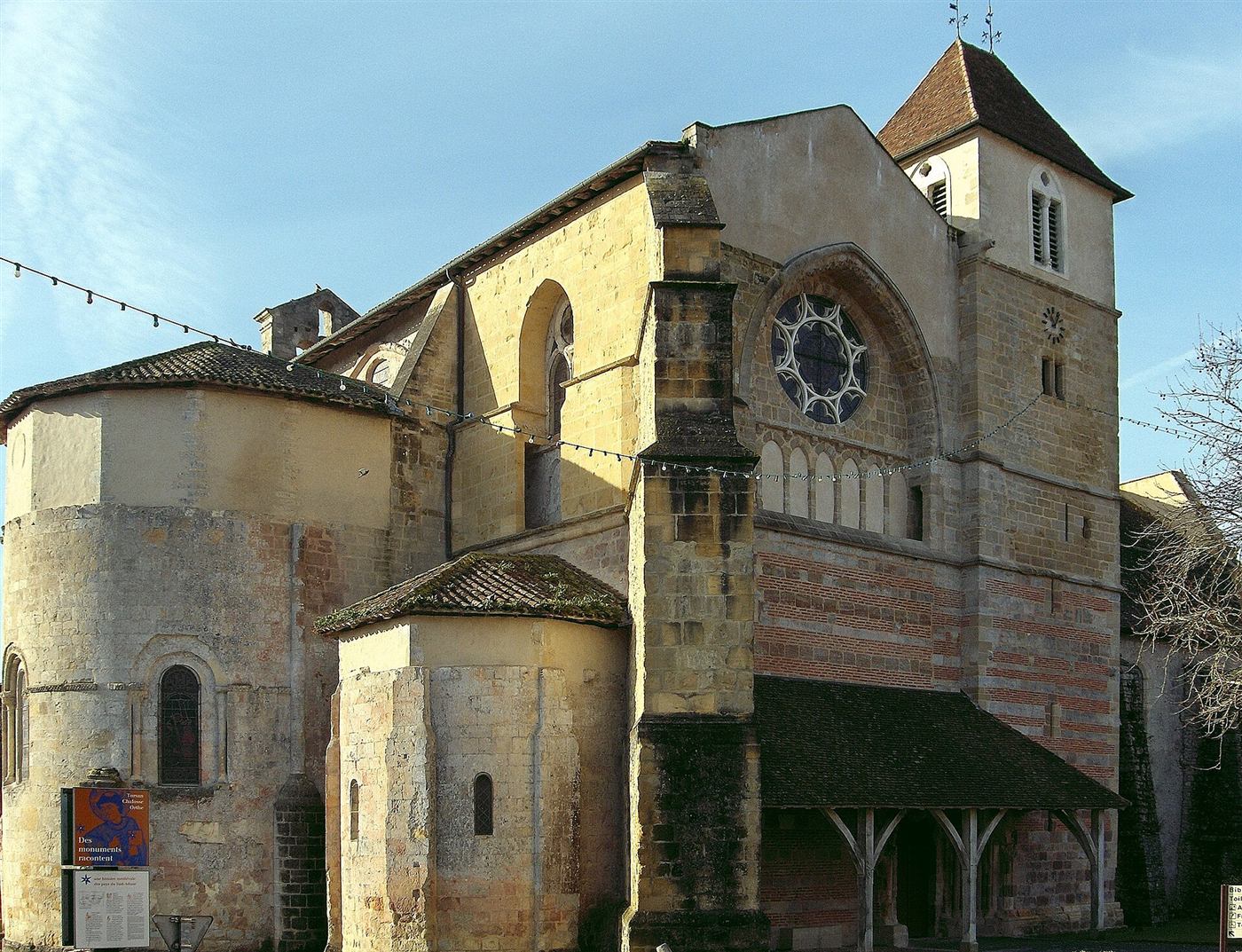 Heutige Aufnahme: Abbaye Saint-Jean de Sorde
