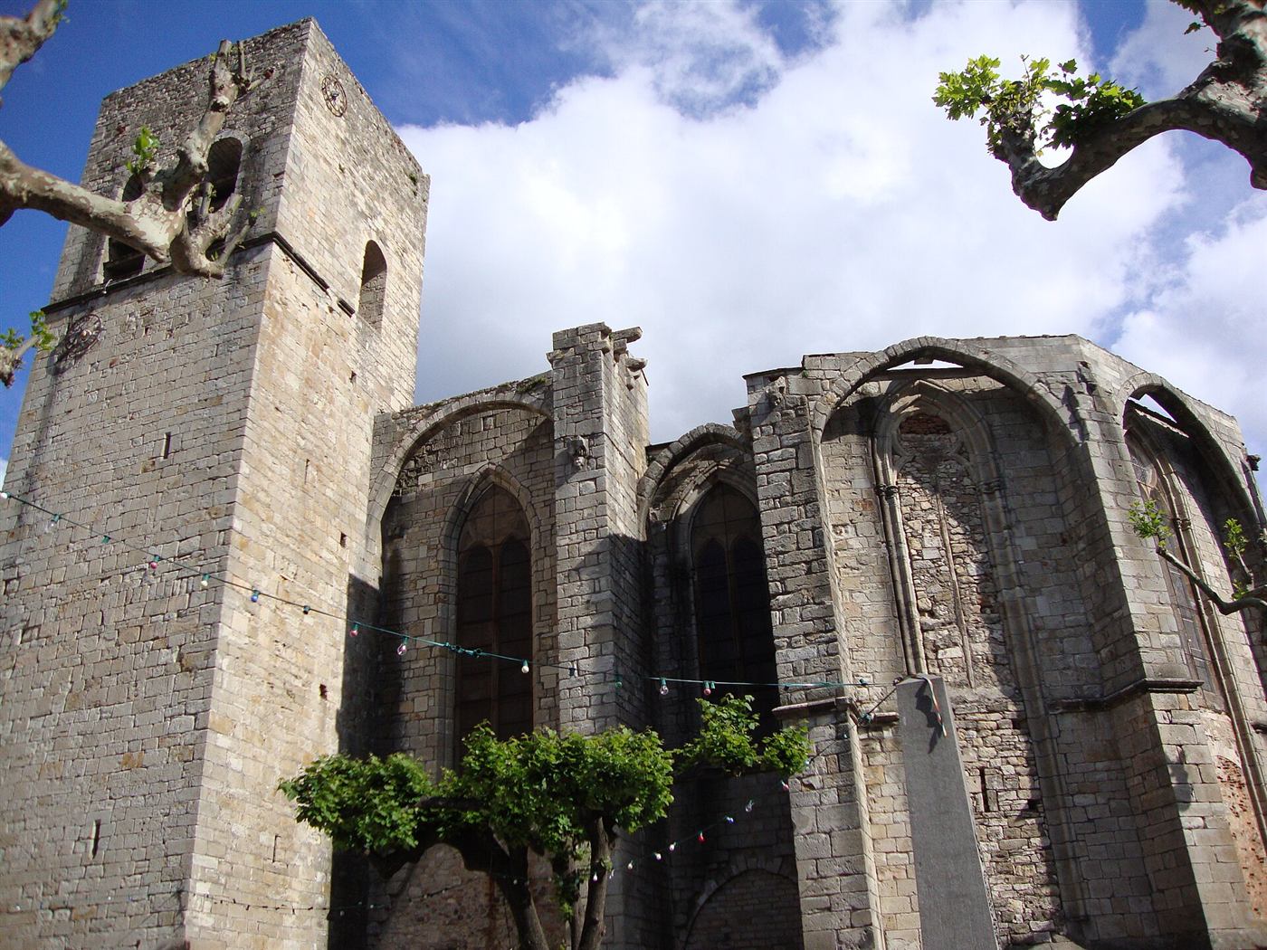 Heutige Aufnahme: Abbaye Saint-Martin-et-Saint-Majan de Villemagne