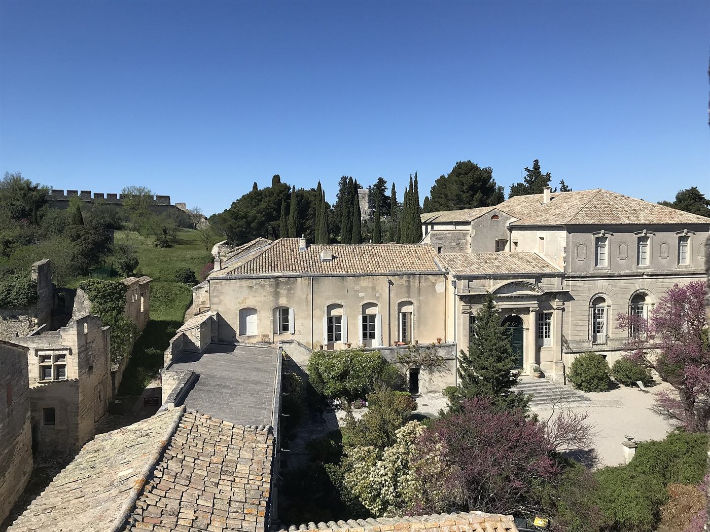 Heutige Aufnahme: Abbaye Saint-André de Villeneuve-lès-Avignon